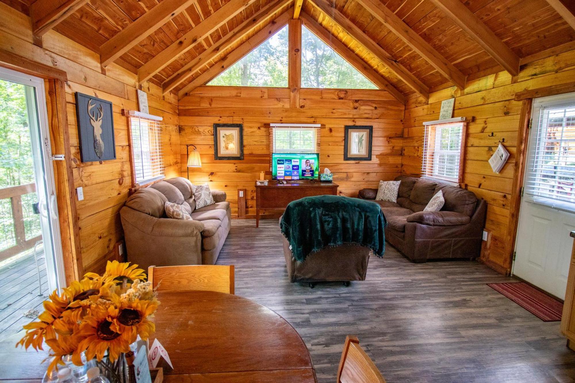 Kozy Haven Log Cabin Rentals Columbia Zewnętrze zdjęcie